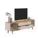 Rack para TV até 75 Polegadas Owen 2 GV Off White 218 cm