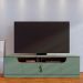 Rack para TV até 75 Polegadas Santorini 4 Portas Hortelã e Amêndoa