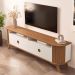 Rack para TV até 80 Polegadas Vivaldi Cinamomo e Off White