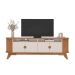 Rack para TV até 80 Polegadas Vivaldi Cinamomo e Off White