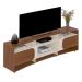 Rack para TV até 86 Polegadas Elegance 2 Portas Cedro e Off White