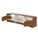 Rack para TV até 86 Polegadas Elegance 2 Portas Cedro e Off White