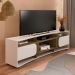 Rack para TV até 86 Polegadas Elegance 2 Portas Pinho e Off White