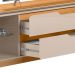 Rack para TV até até 75 Polegadas Los Angeles 2 GV Tauari e Off White 218 cm