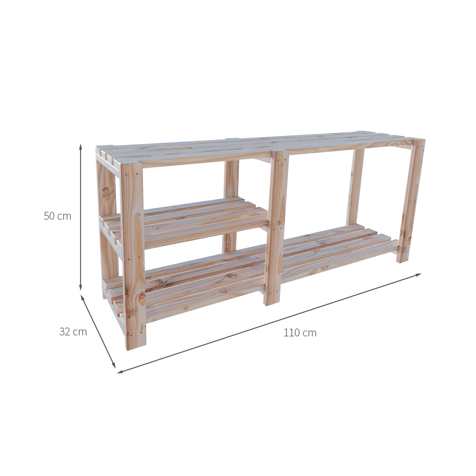 Sapateira Laurel Amadeirada