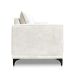 Sofá 2 Lugares Eros Linho Bouclê Off White 160 cm