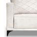 Sofá 2 Lugares Eros Linho Bouclê Off White 160 cm
