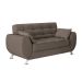Sofá 2 Lugares Larissa Suede Castanho