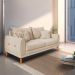 Sofá 2 Lugares Lisboa Bouclé Bege 160 cm