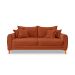 Sofá 2 Lugares Lisboa Bouclé Terracota 160 cm