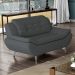 Sofá 2 Lugares New Passion Suede Cinza