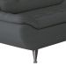 Sofá 2 Lugares New Passion Suede Cinza