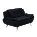 Sofá 2 Lugares New Passion Suede Preto