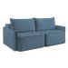 Sofá 2 Lugares Retrátil Moon Linho Azul 160 cm