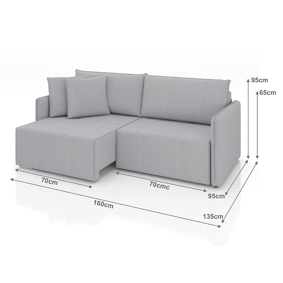 Sofá 2 Lugares Retrátil e Reclinável Malta Linho Prata 160 cm
