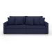Sofá 2 Lugares Retrátil e Reclinável Rivera Linho Bouclé Azul 175 cm