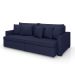 Sofá 2 Lugares Retrátil e Reclinável Rivera Linho Bouclé Azul 175 cm