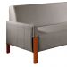 Sofá 2 Lugares Turim Linho Cinza 162 cm
