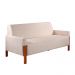 Sofá 2 Lugares Turim Linho Cru 162 cm
