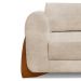 Sofá 2 Lugares Yves Bouclé Bege 160 cm