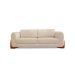 Sofá 2 Lugares Yves Bouclé Bege 160 cm