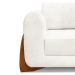 Sofá 2 Lugares Yves Bouclé Off White 160 cm