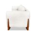 Sofá 2 Lugares Yves Bouclé Off White 160 cm