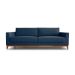 Sofá 3 Lugares Bartô Linho Azul 210 cm