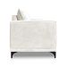 Sofá 3 Lugares Eros Linho Bouclê Off White 200 cm