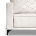 Sofá 3 Lugares Eros Linho Bouclê Off White 200 cm