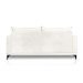 Sofá 3 Lugares Eros Linho Bouclê Off White 220 cm