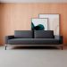 Sofá 3 Lugares Franccesco Linho Cinza 180 cm