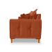Sofá 3 Lugares Lisboa Bouclé Terracota 180 cm