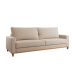 Sofá 3 Lugares Living New York Linho Bege