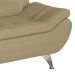 Sofá 3 Lugares New Passion Suede Bege