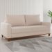 Sofá 3 Lugares New York Linho Bege