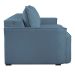 Sofá 3 Lugares Retrátil Moon com USB Linho Azul 220 cm