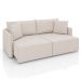 Sofá 3 Lugares Retrátil e Reclinável Malta Linho Cru 220 cm