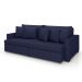 Sofá 3 Lugares Retrátil e Reclinável Rivera Linho Bouclé Azul 225 cm
