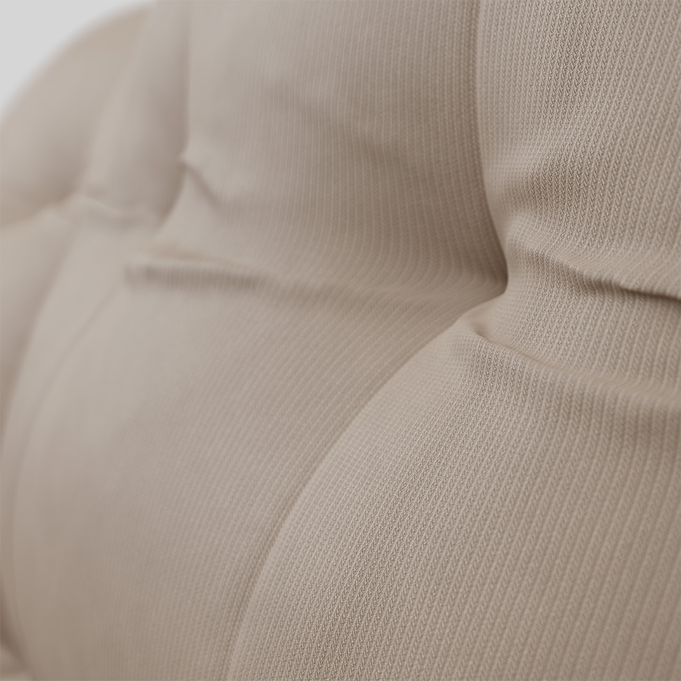 Sofá 3 Lugares Retrátil e Reclinável Slim Suede Bege