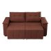 Sofá 3 Lugares Retrátil e Reclinável Slim Suede Marrom