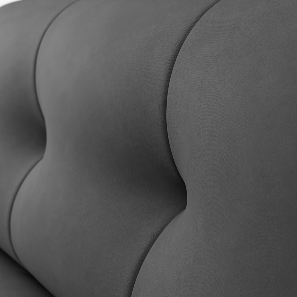 Sofá 3 Lugares Retrátil e Reclinável Smart Suede Cinza