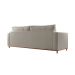 Sofá 3 Lugares Riviera Linho Cinza 210 cm