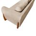 Sofá 3 Lugares Yves Bouclé Bege 180 cm