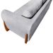 Sofá 3 Lugares Yves Bouclé Cinza 200 cm