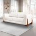 Sofá 3 Lugares Yves Bouclé Off White 180 cm