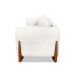 Sofá 3 Lugares Yves Bouclé Off White 220 cm