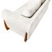 Sofá 3 Lugares Yves Bouclé Off White 230 cm
