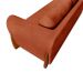 Sofá 3 Lugares Yves Bouclé Terracota 220 cm