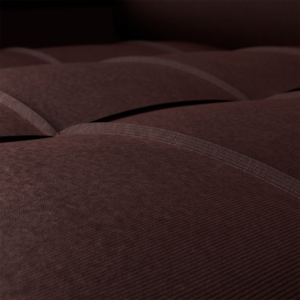 Sofá 4 Lugares Retrátil e Reclinável Zurique Suede Café